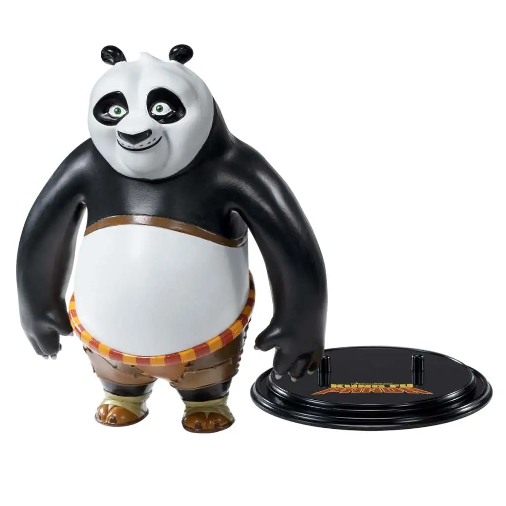 Figurine kung fu panda bendyfig